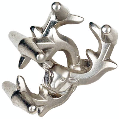 "Elk" Головоломка Cast Puzzle, Уровень сложности 6 6 Производитель: Япония Изготовитель: Китай инфо 353b.