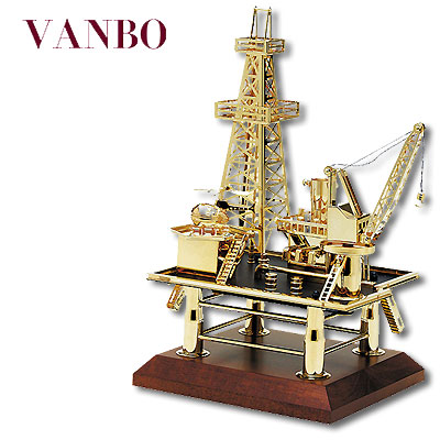 Морская нефтяная платформа, музыкальная Vanbo 2007 г инфо 5450b.