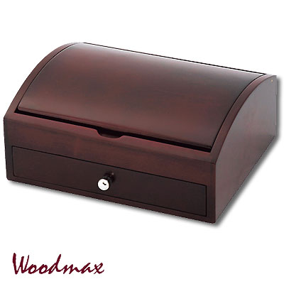 Подарочный набор (ручка, лупа, нож для бумаги) Woodmax 2007 г инфо 5655b.