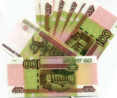 Забавная "Пачка денег" 100 рублей "денег" рассчитана на развлекательную функцию инфо 815c.