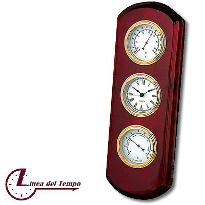 Погодная станция настенная Барометры и термометры Linea del Tempo 2007 г инфо 2687a.