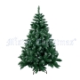 Елка искусственная, цвет: зеленый с инеем, 1,5 м Новогодняя продукция Mister Christmas 2008 г инфо 7685c.