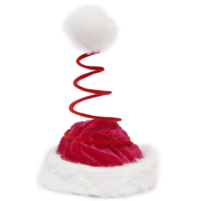Колпак новогодний с пружиной NY-100 Mister Christmas 2009 г ; Упаковка: пакет инфо 7717c.