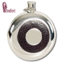 Фляжка подарочная, круглая 240 мл (801(PU)) Винные аксессуары Bradford 2007 г инфо 7781c.