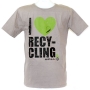 Футболка мужская "WALL-E I Love Recycling", цвет: серый Размер XL 2 121 (XL, Серый) Изготовитель: Индия инфо 7856c.