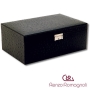 Шкатулка для 5 часов двухъярусная, черная Шкатулка Renzo Romagnoli 2007 г инфо 7865c.