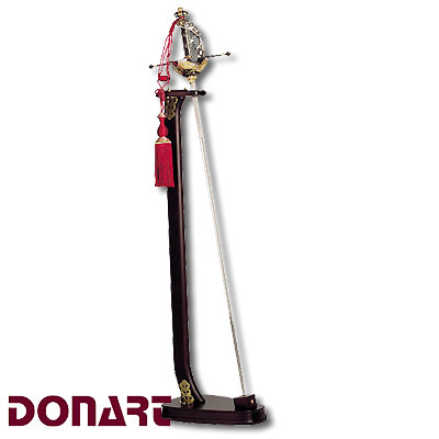 Герой нового столетия Шпага на подставке (DY2000) Donart 2007 г инфо 8058c.