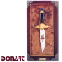 Тибетская антилопа Нож на щите-подставке (DY2024) Donart 2007 г инфо 8064c.