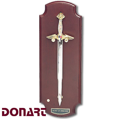 Воин Меч на щите-подставке (DY2004) Donart 2007 г инфо 8071c.