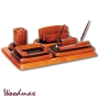 Настольный набор (6 предметов), светло-коричневый Woodmax 2007 г инфо 8087c.
