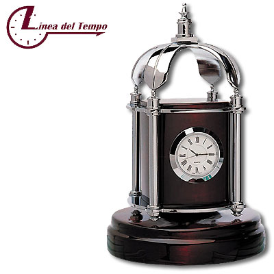 Часы-купол, красные Часы настенные, настольные Linea del Tempo 2007 г инфо 8370c.