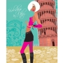 Пакет подарочный "Holidays in Italy", 33 см x 46 см x 10 см бумага Изготовитель: Китай Артикул: 16091 инфо 8503c.
