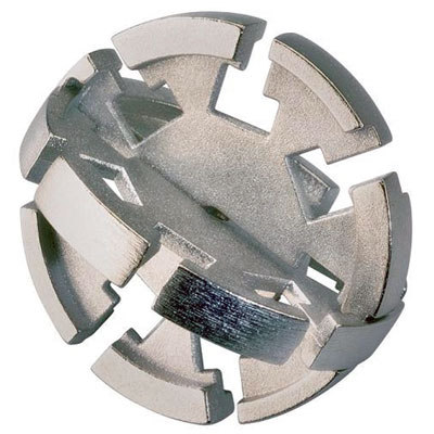 Головоломка Cast Puzzle "Disk" Уровень сложности 2 6 Производитель: Япония Изготовитель: Китай инфо 4853a.